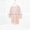 CROCHET KNIT CARDIGAN Long knit kids cardigan without closure. Crochet hem