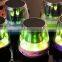 2016 Colorful Led Light Portable Mobile Phone Amplifier bluetooth Speaker With usb