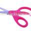 Soft handle fresh design office heat cutting scissors