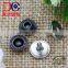 Custom logo embossed metal jeans button studs rivet for jacket jeans