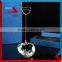 Romantic Crystal Heart Diamond Shape Name Card Holder for Wedding Table Decoration