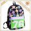 2016 new and popular wholesale school bag backpack,leisuer backpack