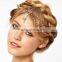 Women Fashion Vintage Gothic Luxury Rhinestone Head Chain Jewelry Headband Head Piece Hair band