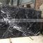 black marquina black polished standard marble slab