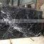 black marquina black polished standard marble slab