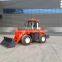 china 2t mini wheel loader with joystick ,AC,quick change