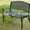 Hot sale! SH020 Cast Aluminum outdoor furniture bench jewellery shop furniture coffee shop furniture