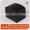 Black sturdy empty customised pu leather gift box