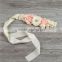 New Design Fashion Kids Hair Accessories Baby Cotton Headband Flowers Girls Cloth Knotted Messy Bows Baby Headband