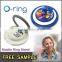 Free_Sample O-ring cheap Promotional gifts phone holder mobile ring stand