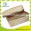 Bamboo food tray used for carrying or holding foods