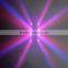 8 bee eye RGBW Crossed light effects beam wash led moving head spider light
