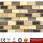 Imark Subway Backsplash Tile Mix Crackle Ceramic Mosaic Mix Yellow Travertine Marble Mosaic Stone Mosaic Tile For Kitchen Wall T