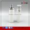 wholesale triangle bottle white transparent color 30ml 50ml 80ml 120ml empty plastic bottles skin cream acrylic lotion bottle