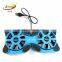 USB foldable electric laptop cooling pad for 7-14 inch laptop