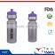 750ml BPA free PE sport bottle with Large Logo Print
