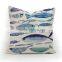 Latest arrival marine creature printing custom throw pillow covers