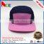 Hot Sale Blank Corduroy Flat Brim Snapback Cap 5 Panel Cap Camper