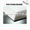 Black new PVC celuka foam board for building