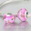 Lovely Fashion Design Pink Color Charm Bead Bracelet