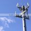 138kv9kv communication wireless antenna steel polygonal galvanized tower
