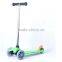 micro mini 3 flashing PVC wheel kids pedal push district scooter