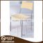 Dining Room Furniture Cheap Plastic Chair with Chrome Legs