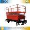 JYG high lifting platform scissor l ift 8-16M aerial working platform hydraulic scissor lift