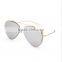 Light weight metal toad reflective sunglasses