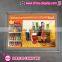 Coffee shop led light box menu board acrylic indoor led lighting