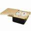Floor socket with network and AC power