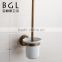 New design Brass Antique bronze bathroom accessories Wall mounted Toilet brush Holder and wihte ceramic cup