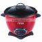 Hot selling model 1.5L electric drum rice cooker applied with food steamer