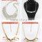 Latest design uncut diamond necklace sets