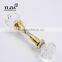 2 1/6 inch lead free bling clear crystal glass pull door handles
