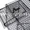 PawHut Black Pet Small Metal Animal Trap