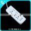 wearproof heat resistant universal schuko outlet multiple socket with 3 usb