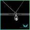 Foreverone DEF white moissanite Diamond Pendent 18K white/yellow gold for Necklace