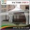 8m by 8m Pagoda tent with beautiful white lining and curtains decoration for wedding with floor system