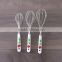 Egg Whisk DIY Hand Tools with Rose Handle Traycake Decorating Tool New Arrival Stainless Steel Egg Beaters