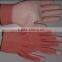 15g 5 level cut resistant gloves with PU palm coated/anti-cutting hand gloves /safety gloves/work gloves