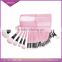 32pcs Pink Synthetic Makeup Brushes Set