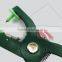 animal ear tag 30*30 mm green TPU ear tag for pig sheep goat