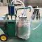 hot sale portable piston milking machine for cow,goat,sheep,Single barrel for cow milking machine
