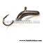 Japan hook different weight wholesale Ice Golf tungsten ice fishing jigs