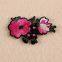 Beautiful embroidery flower patches for garment.