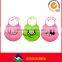 FDA Food Grade Silicone Rubber Washable Baby Bib with Infant Feeding Food Pocket