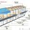 Low Cost Prefab Container House Prefab Dog House Prefabricated Iron House