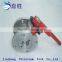 Factory Supply Aluminium Flange Ball Valve With Handle