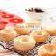 hot selling silicone doughnut cake mold savarin and donut silicone mold and baking Pan